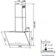 Витяжка MINOLA HVS 6232 BL/INOX 700 LED - зображення 5