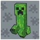 Набор для творчества Santi Картина по номерам Minecraft "Майнкрафт - Крипер" 25х25 см набор акриловых красок + 2 кисти (955024) - изображение 1