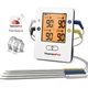 Кухоний термометр для м'яса з 4 зондами ThermoPro TP25 - зображення 1