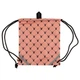 Сумка для обуви Yes Brave Bunny 40x35 см персиковая (559655) - изображение 1