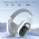 Навушники Attack Shark L90 Білі Бездротова Ігрова гарнтура, Радіоканал/Bluetooth. Знімний Мікрофон, Динамічне RGB Підсвічування - изображение 4