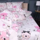 Комплект постельного белья Mirson Полуторный 143х210 см 17-0776 Magic cats pink Ranforce Elite (2200011238739) - изображение 3