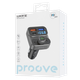 Автомобільний FM-трансмітер (модулятор) Proove Luxor SE (Bluetooth 5.3) із швидкою зарядкою Type-C&USB (PD+QC3.0) 36W Gray - зображення 5