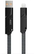 Кабель 4 в 1 Proda Azeada Armor PD-B96th Lightning 100W, Type-c USB to Type-C lightning 1,5 метри чорний - изображение 2