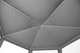 Namiot ogrodowy ModernHome by Multistore 2 x 2 x 2 m (PAW-2X2X2-W-GY) - obraz 3