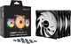 Zestaw wentylatorów be quiet! Light Wings LX 120mm PWM High-Speed ​​PWM Black Triple Pack (BL124) - obraz 3