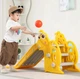 Детская горка 2в1 Terrio "Snail" Желтая 110 см - изображение 4