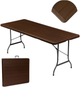 Stół cateringowy bankietowy ModernHome by Multistore 180 x 75 cm (MZK-180 BROWN) - obraz 4