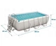 Каркасный бассейн 404 x 201 x 100 см Bestway 56442 - изображение 2