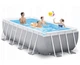 Каркасный бассейн 400 x 200 x 122 см Intex 26790 Prism Frame Rectangular Pool - изображение 4