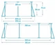 Каркасный бассейн 300 x 200 x 75 см Intex Rectangular Frame Pool (28272) - изображение 4