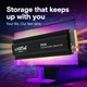 Накопитель SSD M.2 2280 1TB P310 with heatsink Micron (CT1000P310SSD5) - изображение 6