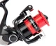 Котушка Shimano Sienna 2500 FG 3+1BB 5.0:1. Black-red - изображение 2