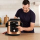 Мультиварка-скороварка Ninja Deluxe Black & Copper Foodi MAX 14-в-1 7,5 л SmartLid OL750EUDBCP - изображение 8
