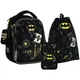 Шкільний набір Kite Education DC Batman SET_DC25-555S (рюкзак, пенал, сумка) - зображення 1