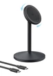Зарядний пристрій Anker MagGo MagSafe QI2 15W Certified 360° Charger для iPhone 17/16/15/14/13/12 Series - Black - зображення 1
