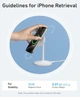 Зарядний пристрій Anker MagGo MagSafe QI2 15W Certified 360° Charger для iPhone 17/16/15/14/13/12 Series - White - зображення 7