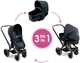 Коляска для куклы Corolle Cybex Priam 3 в 1 со съемной люлькой и корзиной 64.5х60х36.5 см (9000141870) - изображение 3