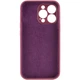 Чехол Silk Full Camera Protective (AA) NO LOGO для Apple iPhone 17 Pro Max (6.9") (Бордовый / Plum) Epik (244100) - изображение 2