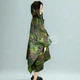 Дождевик на заклепках с капюшоном Raincoat, водостойкая накидка-пончо от дождя и ветра, для взрослых, универсальный размер, для туризма, рыбалки, походов, охоты, UDNP-1-Camouflage - изображение 12