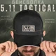 Бавовняна бейсболка 5.11 Logo чорна розмір універсальний - зображення 4
