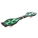 Роллерсерф двухколесный 86 x 23см RipStik Рипстик Вейвборд RipStik роллерсерф полиуретан полипропилен Zelart SKULL зеленый SK-8833 - изображение 3