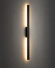 Светильник настенный уличный Nowodvorski 11555 Demi LED M 1x18W 3000K 1200Lm IP54 черный - изображение 2