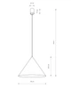 Подвесной светильник, люстра Nowodvorski 11483 Zenith L GU10 1x20W IP20 терракотовый - изображение 9