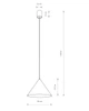 Подвесной светильник, люстра Nowodvorski 11485 Zenith M GU10 1x20W IP20 серо-зеленый - изображение 9