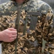 Флисовая Кофта R-Military с нейлоновыми вставками пиксель размер 5XL - изображение 6