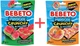Набор конфет-кранч Bebeto Арбуз и Персиковые кольца 35 г х 2 шт (8690146182504) - изображение 1