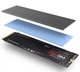 Радиатор JEYI для M.2 SSD, Aluminum Radiator, Silicone Thermal Pad для NVME NGFF 2280 SSD, для PS5, ПК, Ноутбука, Black - изображение 4