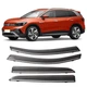 Дефлектори вікон Volkswagen ID 6 2021- (Молдин з нержавіючої сталі) - изображение 1