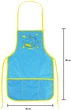 Фартук с нарукавниками Maxi 49x30 см Голубой (MX61490-11) - изображение 2