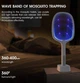 Мухобойка электрическая Mosquito Lamp аккумуляторная ракетка от мух и комаров - изображение 2