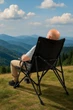 Кресло раскладное с подлокотниками Eagle Rock со спинкой с регулировкой наклона Черный (CHAIR44041) - изображение 8