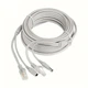 Кабель RJ45 DC 10 м для видеонаблюдения комбинированный медный удлинитель питания - изображение 5