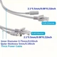 Кабель RJ45 DC 10 м для видеонаблюдения комбинированный медный удлинитель питания - изображение 6
