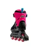 Ролики дитячі Rollerblade Microblade Free G 36-40.5 р Чорно-рожеві з блакитним - изображение 4