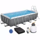 Прямоугольный каркасный бассейн Bestway 56466 (549х274х122 см) Power Steel Frame Pool - изображение 3