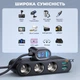 Разветвитель прикуривателя автомобиля 3 гнезда с USB-C PD30W + 3 x USB-A с кабелем 1м с выключателем с вольтметром Joyroom 179W QC3.0 + PD30W 7in1 - изображение 4