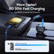 Разветвитель прикуривателя автомобиля 3 гнезда с USB-C PD30W + 3 x USB-A с кабелем 1м с выключателем с вольтметром Joyroom 179W QC3.0 + PD30W 7in1 - изображение 11