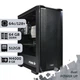 Двухпроцессорная рабочая станция PowerUp #370 AMD EPYC 7551 x2 / 64 GB / SSD 512GB / NVIDIA Quadro M4000 8GB специализированная многопроцессорная вычислительная для разработки - изображение 1