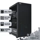 Двухпроцессорная рабочая станция PowerUp #288 Xeon E5 2680 v4 x2 / 64 GB / HDD 2 TB / SSD 512GB / NVIDIA Quadro RTX A2000 6GB специализированная многопроцессорная вычислительная для разработки - изображение 1