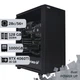 Двопроцесорна робоча станція PowerUp #418 Xeon E5 2680 v4 x2 / 128 GB / SSD 1TB / GeForce RTX 4060Ti 16GB спеціалізована багатопроцесорна обчислювальна для розробки - зображення 1