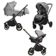Коляска універсальна Carrello Epica CRL-8511 (3in1) Silver Grey +дощовик - зображення 2