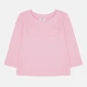Детская футболка с длинными рукавами для девочки OVS T-Shirt Soli Candy Pink 1823680 80 см Розовая (8056781611289) - изображение 1