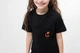Футболка для дівчаток з логотипом Ginger Cat 122 см Чорний - изображение 4
