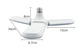 Лампочка складная 3 лопасти светодиодная E27 Fan blade bul 45 Вт - изображение 4