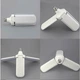 Лампочка складная 3 лопасти светодиодная E27 Fan blade bul 45 Вт - изображение 7